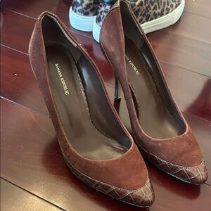 Banana Republic Chocolate Brown Heels